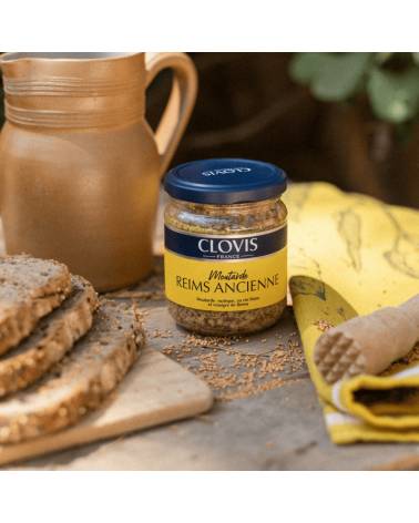 Moutarde de Reims Ancienne 200g - Clovis France