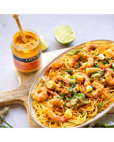 Moutarde Piment Doux Fumé 200g - Exclusivité en Édition limitée