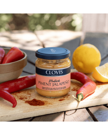 Moutarde Piment Jalapeño 200g - Clovis France