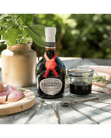Vinaigre Balsamique de Modène Giovanna Pavarotti Platino - 25cl