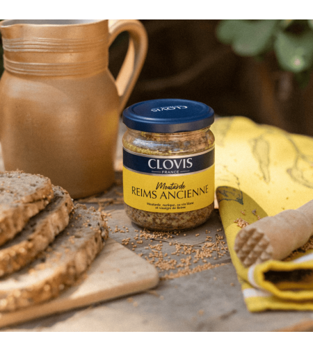 Moutarde de Reims Ancienne 200g - Clovis France