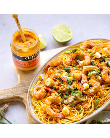 Moutarde Piment Doux Fumé 200g - Edition limitée