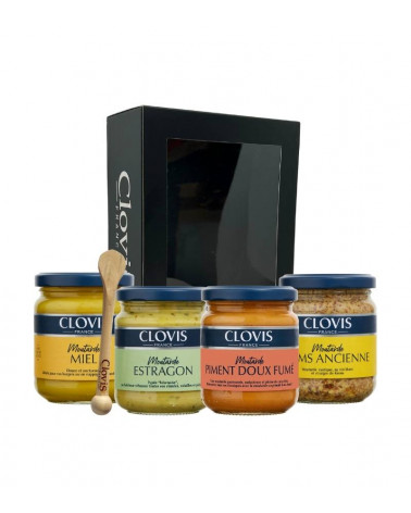 Coffret Délices 4 Moutardes