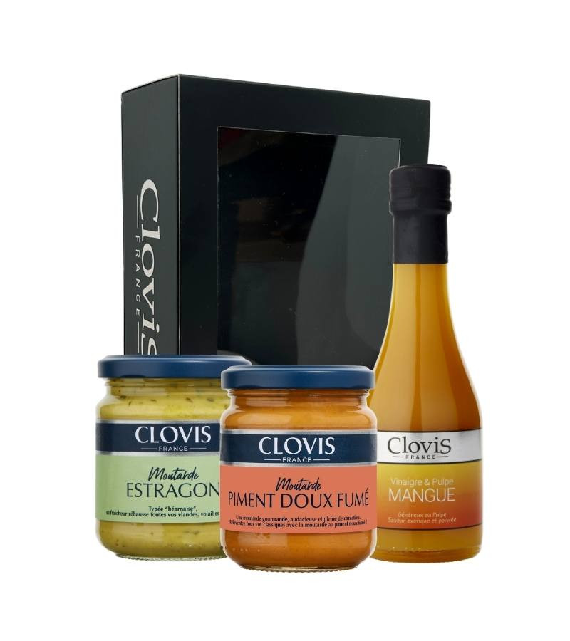 Coffret Personnalisable 4 Moutardes au choix