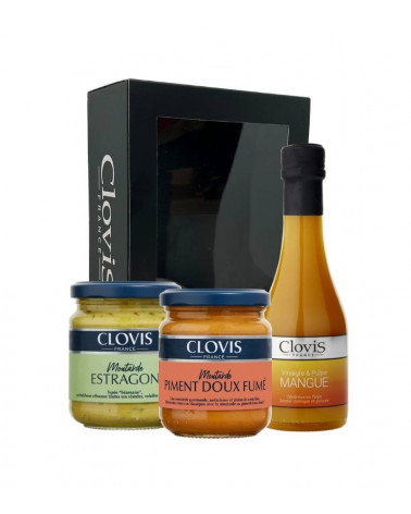 Coffret Personnalisable 4 Moutardes au choix