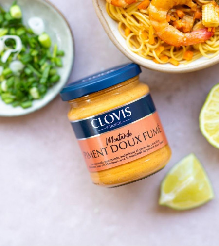 Moutarde Piment Doux Fumé 200g - Edition limitée