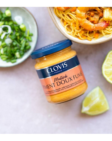Moutarde Piment Doux Fumé 200g - Edition limitée