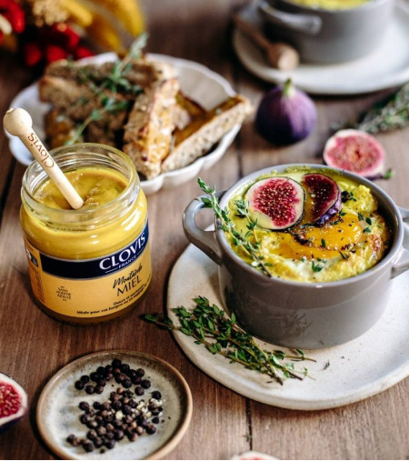 Moutarde au Miel 200g - Clovis France