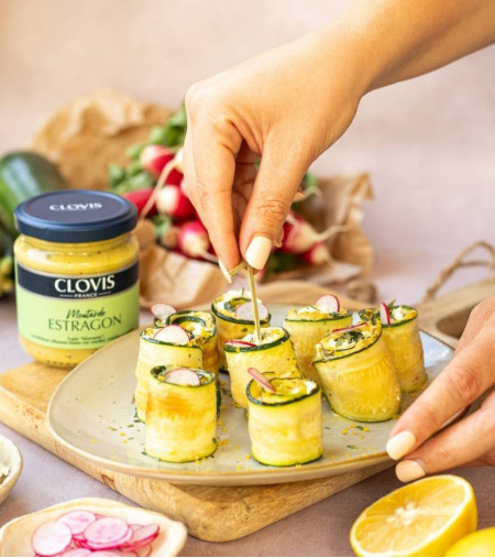 Moutarde Estragon 200g - Clovis France