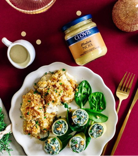 Moutarde aux Noix 200g - Clovis France