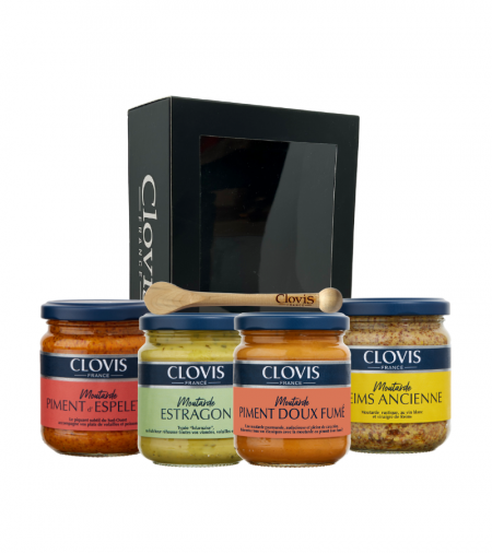 Coffret 4 Moutardes