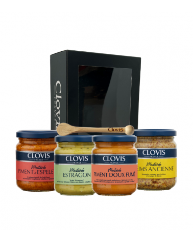 Coffret 4 Moutardes