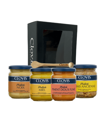 Coffret Douceur 4 Moutardes