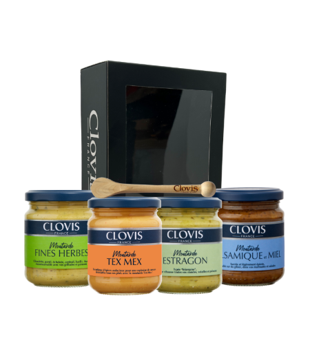 Coffret Mix 4 Moutardes