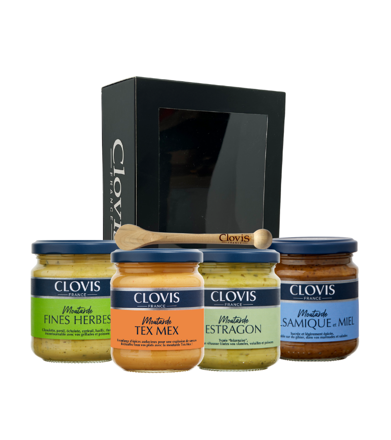 Coffret Mix 4 Moutardes