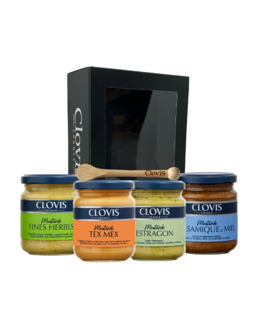Coffret Mix 4 Moutardes