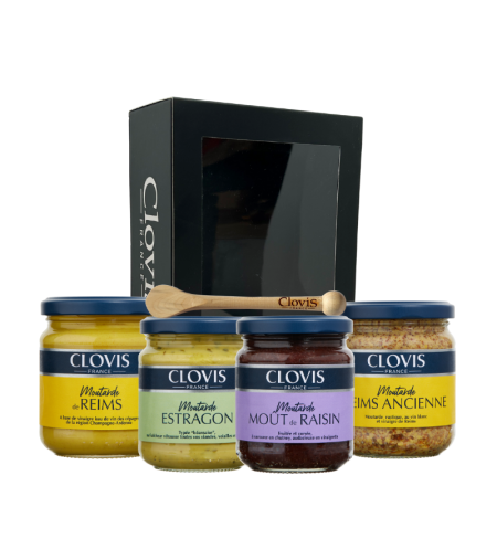Coffret Incontournable 4 Moutardes