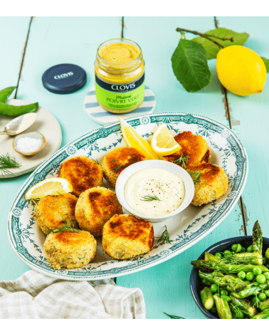 Moutarde poivre vert 200g - Clovis France