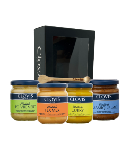 Coffret Coloré 4 Moutardes
