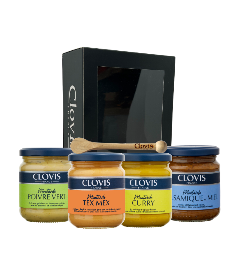 Coffret Coloré 4 Moutardes