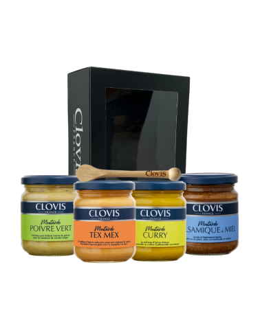 Coffret Coloré 4 Moutardes