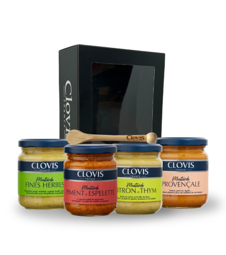 Coffret Estival 4 Moutardes