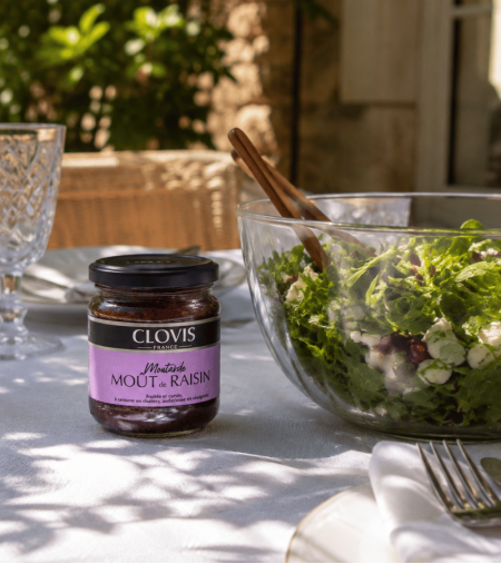 Moutarde Moût de raisin 200g - Clovis France