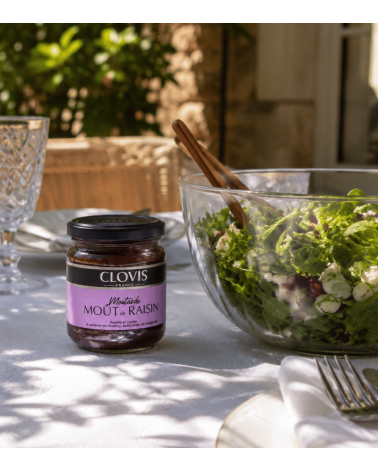 Moutarde Moût de raisin 200g - Clovis France